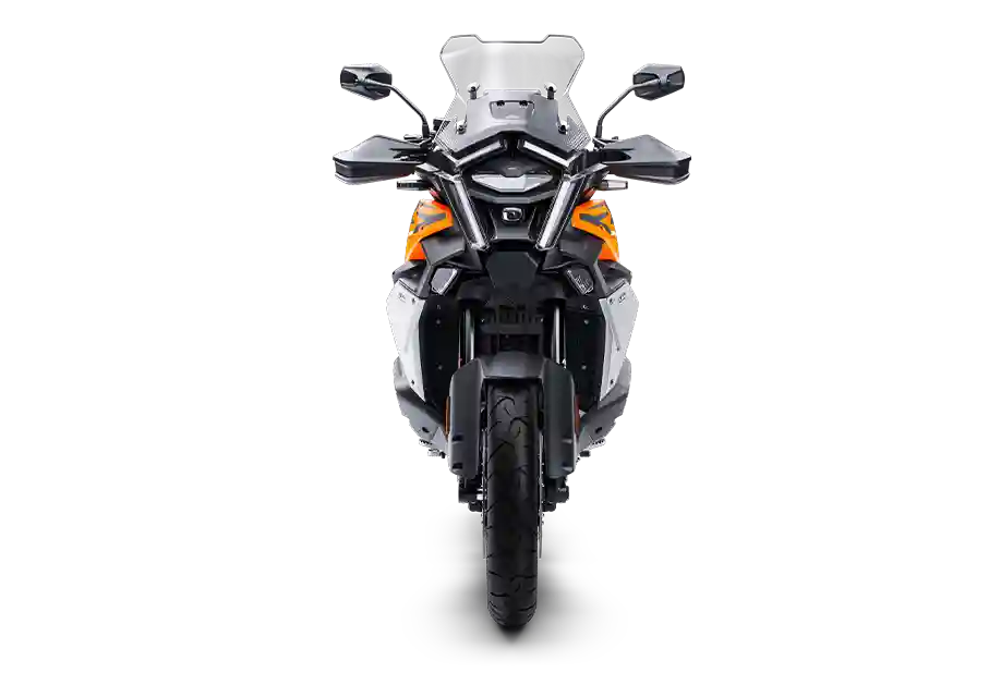 PHO_BIKE_90_VO_MY25-KTM-1390-Super-Adventure-S-EVO-Orange-front_#SALL_#AEPI_#V1